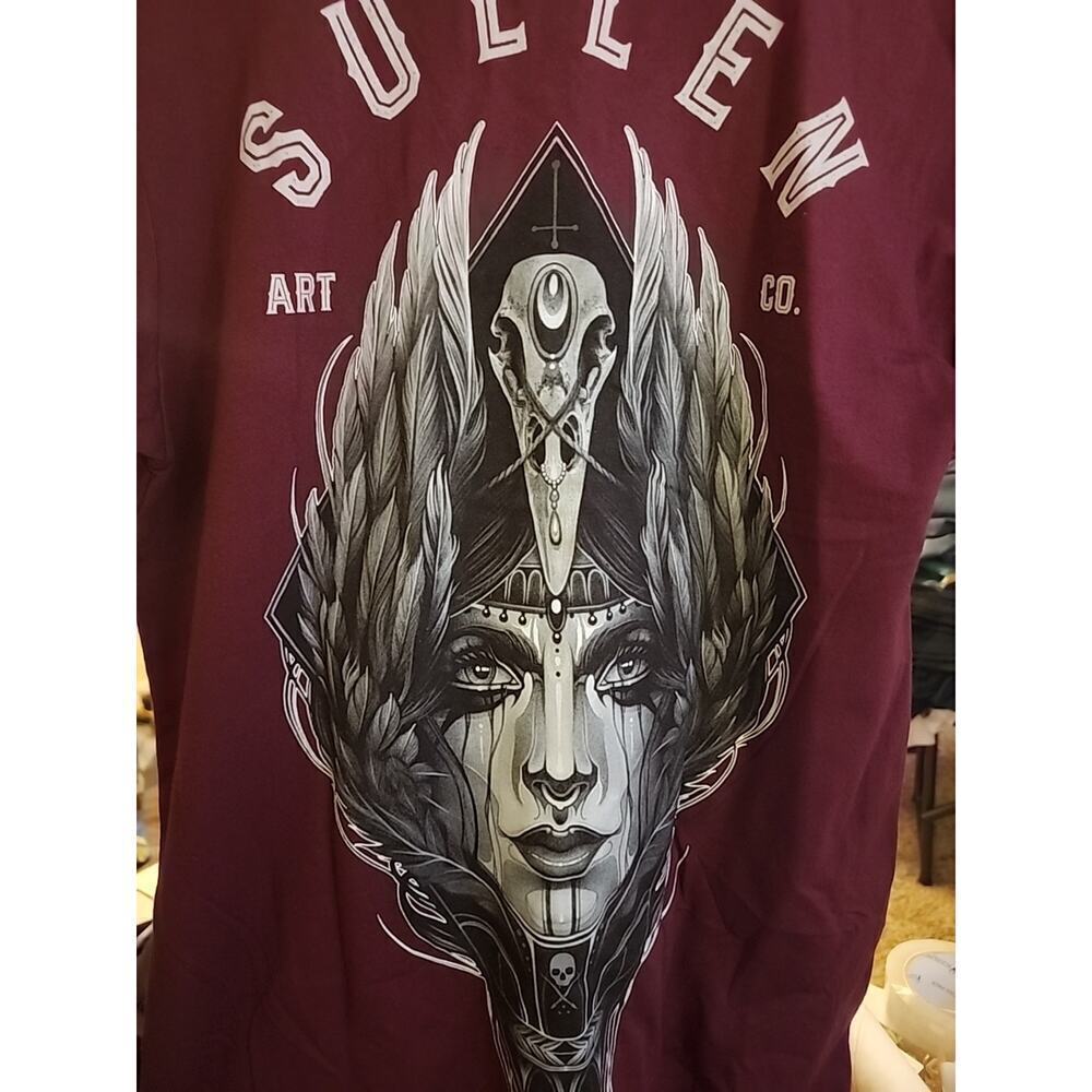 Sullen Art‎ Collective King Diamond Shirt Small New Excellent Nwt Dead Stock